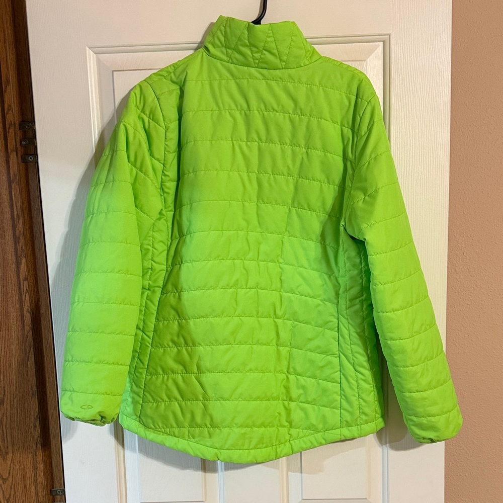 Champion Lime Green Puffer Jacket - Picture 2 of 3